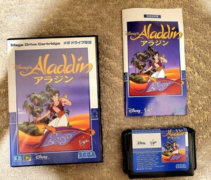 SEGA Mega Drive soft Disney Aladdin Disney's Aladdin