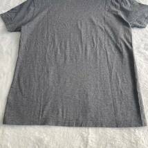【美品】超希少XL BURBERRY BLACK LABEL バーバリーブラックレーベル 半袖 Tシャツ カットソー ノバチェック 肩チェック グレー サイズ4_画像7