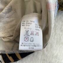 【美品】Vivienne Westwood MAN ヴィヴィアンウエストウッド 半袖 Tシャツ ロゴ オーブ刺繍 コットン 総柄 アート 絵画 サイズ46 M相当_画像8