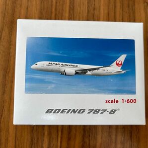 日本航空 JAL 787-8 1/600 ダイキャストモデル　 ボーイング BOEING 飛行機模型 JALUX ジャルックス