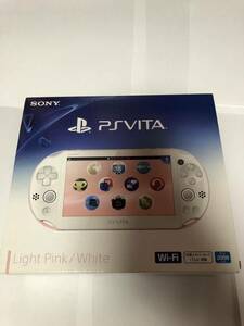 * operation goods beautiful goods SONY Sony PlayStation Vita PS vita 2000 light pink white game body manual / box attaching ( secondhand goods /Wi-Fi model Sony 