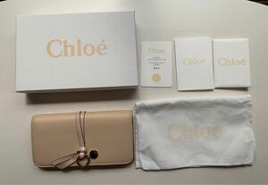 クロエ　長財布　保証カード付き　Chloe