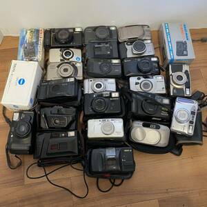  compact film camera summarize PENTAX OLYMPUS MINOLTA FUJIFILM Konica Canon Nikon film camera present condition goods 