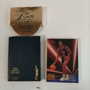 ’94 USA BASKETBALL CARDS/LIMITED EDITION FLEER USA ボックス/カード１０枚 アイザイア・トーマスほか ユーズド品 並行輸入