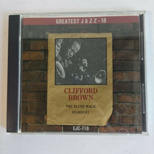 【ＣＤベストアルバム】CLIFFORD BROWN クリフォード・ブラウン「グレイテスト・ジャズ-１８」全１２曲 中古盤