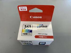 Canon PIXUS 361 Color FINE カートリッジ BC-361XL 大容量(XL) 純正品 キャノン 新品未使用