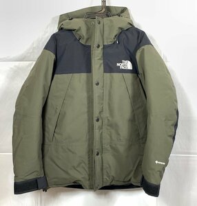 THE NORTH FACE/ノースフェイス MOUNTAIN DOWN JACKET 型番:ND92237 サイズ:L ダウンジャケット NTニュートープ ☆良品☆[65-0222-E9]