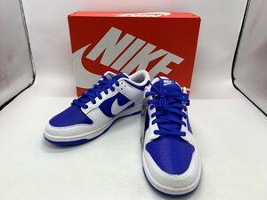 未使用展示品 NIKE/ナイキ DUNK LOW RETRO RACER BLUE 型番DD1391-401 ダンク ロー レトロ レーサー ブルー 29cm [75-503-G1] ☆良品☆