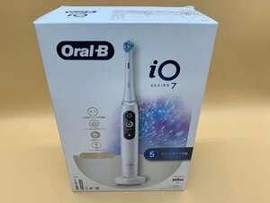 ☆未使用品☆BRAUN ブラウン オーラルB シリーズ7 iOM7.2A1.1BC WT-W 電動歯ブラシ ホワイトアラバスター [553-0425-O8]