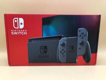 1円～ Nintendo Switch バッテリー強化版 HAC-001(-01) グレー 任天堂 スイッチ ニンテンドー ゲーム機 ☆良品☆ [296-0517-T4]_画像1