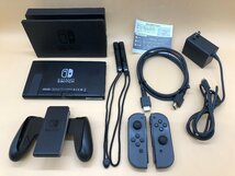 1円～ Nintendo Switch バッテリー強化版 HAC-001(-01) グレー 任天堂 スイッチ ニンテンドー ゲーム機 ☆良品☆ [296-0517-T4]_画像2