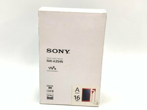 SONY ウォークマン NW-A35HN 16GB シナバーレッド オーディオプレーヤー ソニー [55-0517-S5]☆良品☆