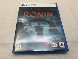 PS5 RISE OF THE RONIN Z VERSION ライズ オブ ザ ローニン ゲームソフト ☆良品☆[25-0502-G24]