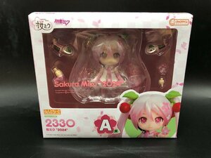 未開封 桜ミク2024 初音ミク A賞 2330 グッスマくじ ねんどろいど SAKURAMIKU フィギュア ☆良品☆ [31-0511-2G4]