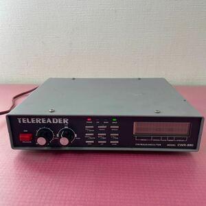 TELEREADER タスコ　テレリーダー　 CW/RTTY受信解読　CWR-880　中古通電OK