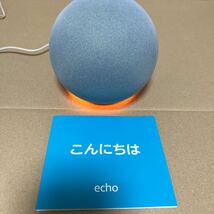 【中古動作品】 Amazon Echo (エコー) 第4世代 - スマートスピーカーwith Alexa - プレミアムサウンド_画像3