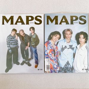 【新品未読品】MAPS KOREA MAPS JAPAN Number_i 平野紫耀 岸優太 神宮寺勇太