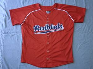 MiLB Jersey【メンフィス レッドバーズ(STLカージナルス傘下3A)ユニフォーム／ロゴ貼り付け／サイズM／made in usa】送料750円～