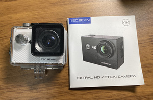 TEC.BEAN　アクションカム　4K小型スポーツカメラ