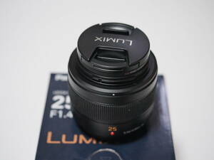 LEICA DG SUMMILUX 25mm F1.4 II ASPH. H-XA025 Panasonic Lumix standard lens single burnt point 