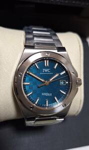 再出品【新品】レア IWC インジュニア IW328903 グリーンアクア 40mm メンズ 腕時計 ジェネリックパーツ品