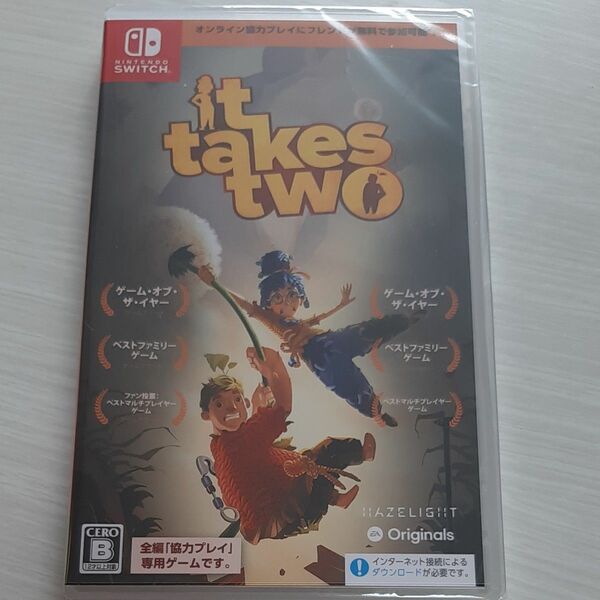 新品未使用　it takes two Nintendo Switch ニンテンドー スイッチ　 任天堂　 ソフト　