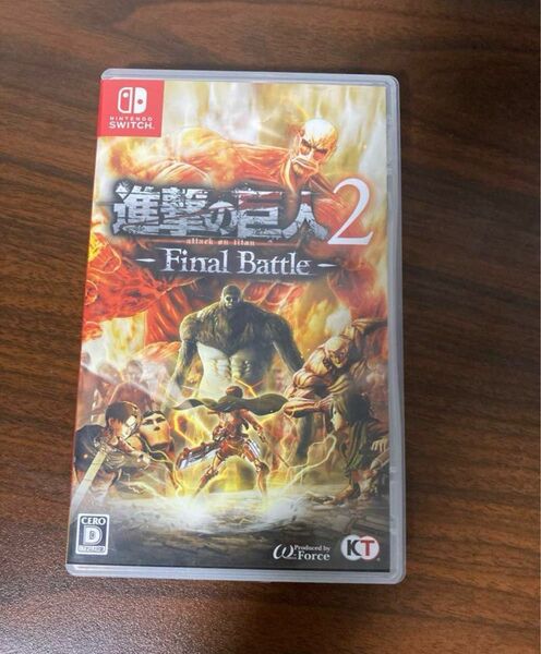 進撃の巨人2 final battle switch nintendo