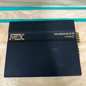 MTX THUNDER 4200X パワーアンプ アンプ 通電確認済