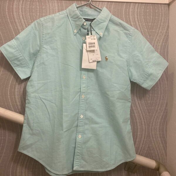 【新品タグ付き】ラルフローレンボタンダウンシャツ11号　半袖