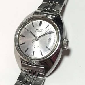 【1円】 時計 SEIKO セイコー 17 JEWELS 17石 2205-0050 AUTOMATIC 自動巻き 機械式 デイト 3針 ラウンド 腕時計 ウォッチ 稼働品