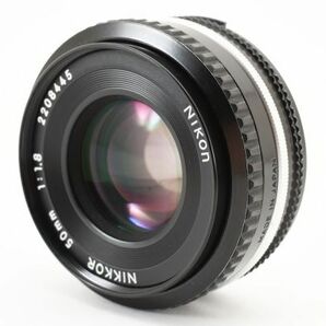 人気単焦点☆ニコン Nikon Ai NIKKOR 50mm F1.8S Ai-S パンケーキの画像2