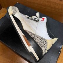 NIKE AIR JORDAN 3 RETRO ナイキ エアジョーダン レトロ スニーカー メンズ 27.5cm_画像8