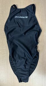  parfait to.. swimsuit SKINNY-SATIN racing swim wear S size black is ikatto 