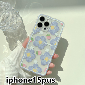 iphone15plusケース カーバー TPU 可愛い　お洒落　韓国　　軽い ケース 耐衝撃 高品質158