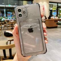 iphone13promaxケース カーバー TPU 可愛　お洒落　韓国　　軽量 ケース 耐衝撃 透明　白2_画像7