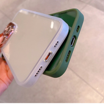 iphone12ケース カーバー レンズ保護付き　透明　お洒落　韓国　軽量 ケース 耐衝撃 高品質 ホワイト154_画像7