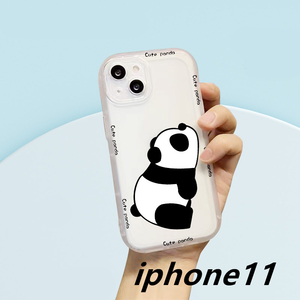 iphone11ケース カーバー TPU 可愛い　パンダ　お洒落　　軽量 耐衝撃 　高品質