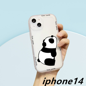 iphone14ケース カーバー TPU 可愛い　パンダ　お洒落　　軽量 耐衝撃 　高品質