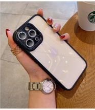 iphone13ケース カーバー レンズ保護付き　透明　お洒落　韓国　軽量 ケース 耐衝撃 高品質 ブラック364_画像8