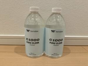 ★本格水冷クーラント★クリア 4L★サーマルテイクThermaltake C1000 Pure Clear Opaque Coolant 1000ml (CL-W114-OS00TR-A)新品4本セット