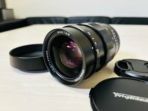 ★美品★ フォクトレンダー VOIGTLANDER NOKTON 25ｍｍ F0.95 マイクロフォーサーズ用