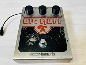 【ビンテージレア】BIG MUFF 3rd 後期 Electro Harmonix　Fuzz