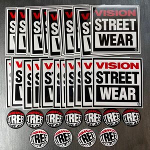 VISION STREET WEAR ステッカー デッキ スケボー シール ビジョン