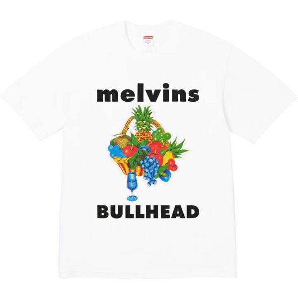 Supreme x Melvins Bullhead Tee "White"