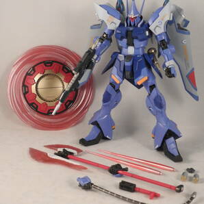 HG COSMIC ERA HG 1/144 ギャンシュトローム(ヒルダ機) モノアイLEDライト点灯 完成品 の画像10