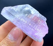 終端バイカラークンツァイトクリスタル Terminated Bicolor Kunzite Crystal From Afghanistan_画像6