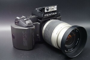 PENTAX SFXシリーズ用 単3バッテリーグリップ　+SFXN 動作品　フィルムカメラ