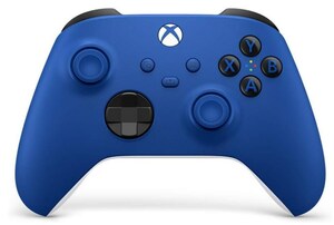 ★送料無料★252AM/Xbox ワイヤレス コントローラー (ショックブルー) マイクロソフト QAU-00006 