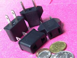 [ postage 120 jpy ]1 piece 100 jpy power supply conversion plug 2 kind A-type( Japan * American )- C-type( China *EU): C-type( China *EU)-A-type ( Japan * American )*