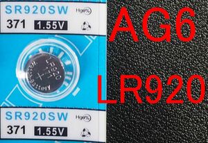 ●【即決送料無料】1個114円　 AG6 LR920 LR921 LR69 371A SR互換 アルカリ互換電池　使用推奨期限：2028年12月★